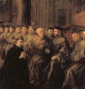 Francisco de herrera the elder St.Bonaventure Receiving the Habit of St.Francis France oil painting artist